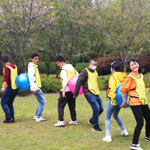 戶外拓展訓練遊戯道具室內趣味運動會親子集體運球背對背運球背夾 戶外拓展訓練遊戯道具室內趣味運動會親子集體運球背對背運球背夾