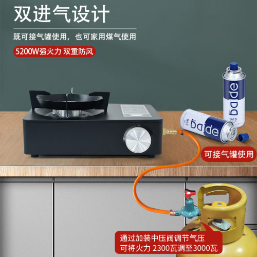 戶外一體式卡式爐 野餐休閒猛火氣爐工具戶外可攜式露營爐具 戶外一體式卡式爐 野餐休閒猛火氣爐工具戶外可攜式露營爐具