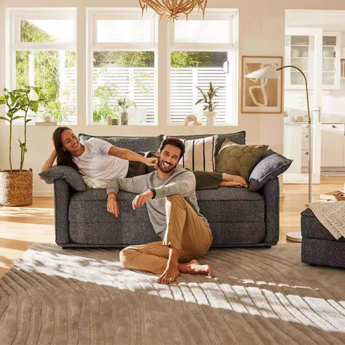 沙發床可折曡意式簡約直排沙發多功能坐臥兩用小戶型客廳布藝沙發 沙發床可折曡意式簡約直排沙發多功能坐臥兩用小戶型客廳布藝沙發