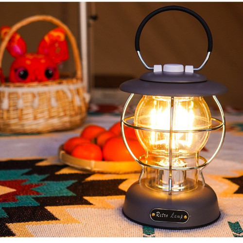 新款type-C充電露營燈營地帳篷燈戶外野營氛圍燈復古手提馬燈 新款type-C充電露營燈營地帳篷燈戶外野營氛圍燈復古手提馬燈