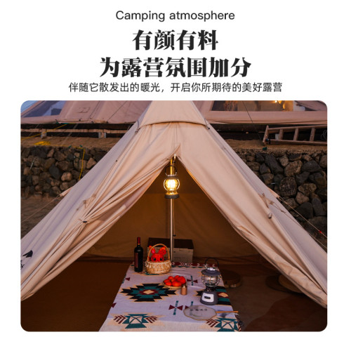 新款type-C充電露營燈營地帳篷燈戶外野營氛圍燈復古手提馬燈 新款type-C充電露營燈營地帳篷燈戶外野營氛圍燈復古手提馬燈