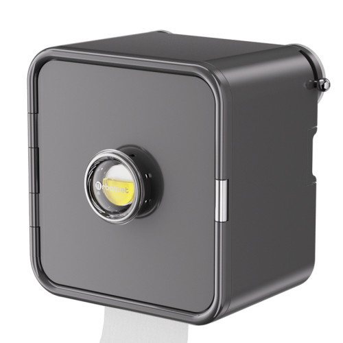 衛生間紙巾盒厠所免打孔壁掛防水抽紙盒創意輕奢高級感卷紙置物架 衛生間紙巾盒厠所免打孔壁掛防水抽紙盒創意輕奢高級感卷紙置物架