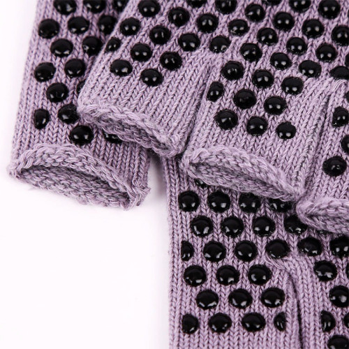 半指手套防滑點膠棉質瑜珈手套空中瑜珈訓練耐磨透氣騎行健身手套 半指手套防滑點膠棉質瑜珈手套空中瑜珈訓練耐磨透氣騎行健身手套