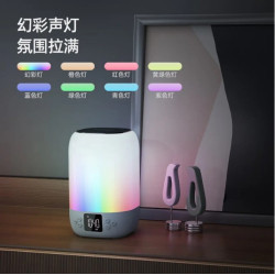 山水同款DY20K無線K歌藍牙音箱小型音響小夜燈台燈音樂氛圍戶外音