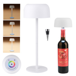 新品創意3合1台燈蘑菇釘氛圍燈酒瓶塞台燈可拆卸小夜燈床頭燈