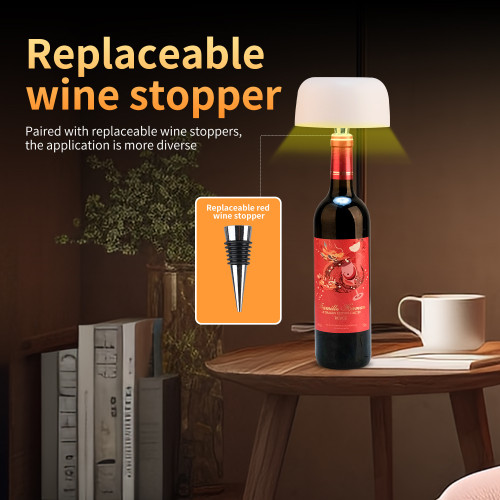 新品創意3合1台燈蘑菇釘氛圍燈酒瓶塞台燈可拆卸小夜燈床頭燈 新品創意3合1台燈蘑菇釘氛圍燈酒瓶塞台燈可拆卸小夜燈床頭燈