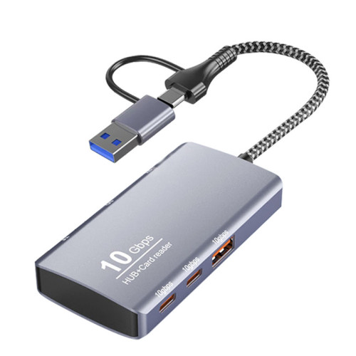 10Gbps拓展隖Typec擴展USB分線器集線器HUB多接口手機OTG平板電腦 10Gbps拓展隖Typec擴展USB分線器集線器HUB多接口手機OTG平板電腦