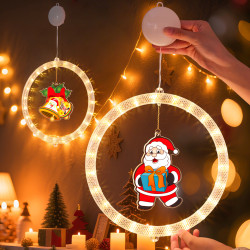 發光merry christmas跑馬led彩燈聖誕節氛圍布置裝飾掛飾道具用品