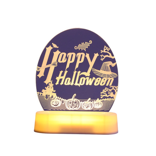 發光happy halloween南瓜led彩燈擺件萬聖節氛圍裝飾布置小夜燈 發光happy halloween南瓜led彩燈擺件萬聖節氛圍裝飾布置小夜燈