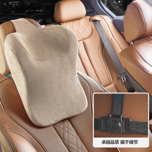 記憶棉汽車頭枕U型麂皮絨四季通用座墊頭枕腰靠車座護頸枕 記憶棉汽車頭枕U型麂皮絨四季通用座墊頭枕腰靠車座護頸枕