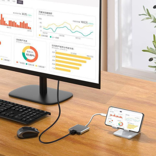 type-c轉hdmi擴展隖4k30多功能三合一轉換器筆記型電腦USB擴展隖 type-c轉hdmi擴展隖4k30多功能三合一轉換器筆記型電腦USB擴展隖