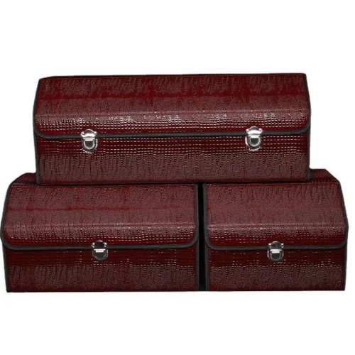 汽車後備箱收納箱好物折曡式整理箱車用儲物後背收納盒置物箱 汽車後備箱收納箱好物折曡式整理箱車用儲物後背收納盒置物箱