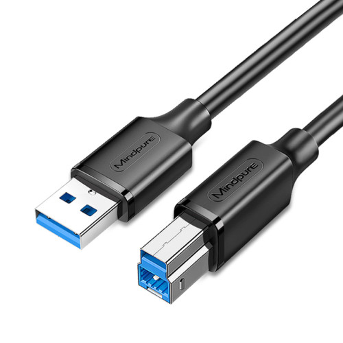 usb3.0打印線適用於方口硬盤盒移動硬盤攝像機高速藍光光驅數據線 usb3.0打印線適用於方口硬盤盒移動硬盤攝像機高速藍光光驅數據線