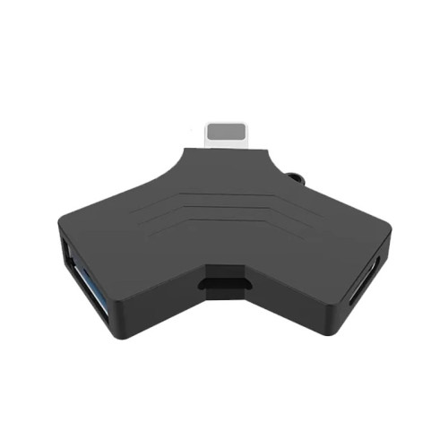 硬盤連接線適用蘋果otg轉接頭手機u盤轉換器lightning口多接口 硬盤連接線適用蘋果otg轉接頭手機u盤轉換器lightning口多接口