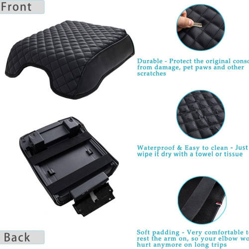 適用於2015-2020款福特F150汽車扶手箱墊中控台保護墊 適用於2015-2020款福特F150汽車扶手箱墊中控台保護墊