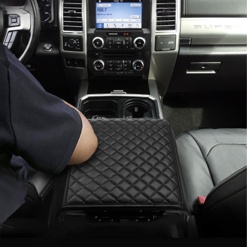 適用於2015-2020款福特F150汽車扶手箱墊中控台保護墊 適用於2015-2020款福特F150汽車扶手箱墊中控台保護墊