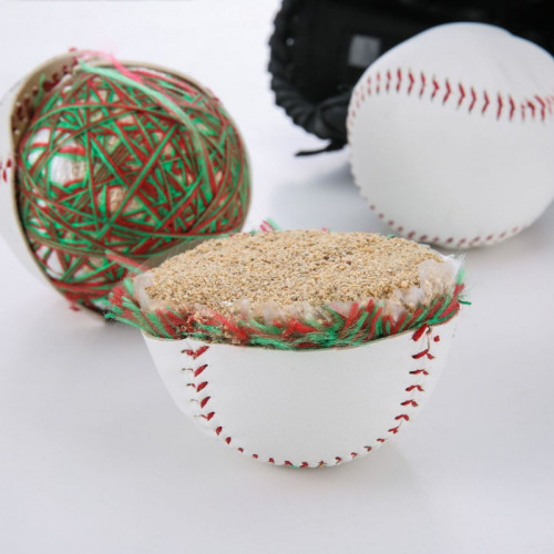 10寸壘球體育訓練中考pvc中小學生好木屑芯訓練考試球 比賽訓練球