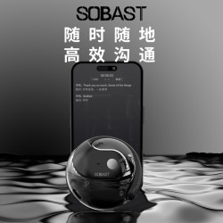 SOBAST/索貝斯T26pro小椰球同聲互譯翻譯耳機AI智能互譯多國語言