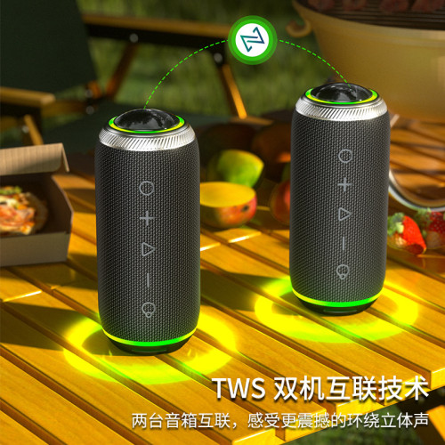 2025新款戶外可攜式藍牙音箱無線防水音響七彩氛圍燈大功率重低音 2025新款戶外可攜式藍牙音箱無線防水音響七彩氛圍燈大功率重低音