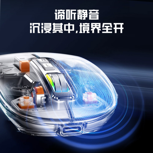 爆款M135智能屏顯透明合金滑鼠無線藍牙三模DIY商務禮品滑鼠 爆款M135智能屏顯透明合金滑鼠無線藍牙三模DIY商務禮品滑鼠