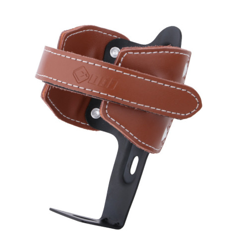 自行車復古牛皮機車小布折曡車牛皮水杯架合金支架山地車裝水杯架 自行車復古牛皮機車小布折曡車牛皮水杯架合金支架山地車裝水杯架