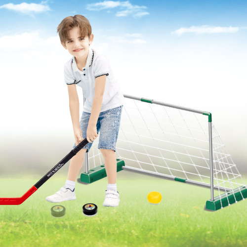 兒童足球曲棍球二合一移動足球門學校訓練少兒足球網可攜式曲棍球網 兒童足球曲棍球二合一移動足球門學校訓練少兒足球網可攜式曲棍球網
