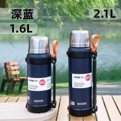 道奇露營家族保溫壺大容量304不鏽鋼戶外旅行壺車用熱水壺保溫瓶