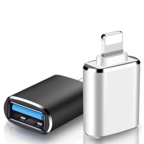 適用蘋果otg轉接頭ipad平板lightning接口連接優u盤USB轉換器外接