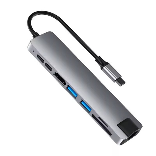 typec拓展隖hdmi投影擴展器分線器網線轉換頭充電集分器hub多接口 typec拓展隖hdmi投影擴展器分線器網線轉換頭充電集分器hub多接口