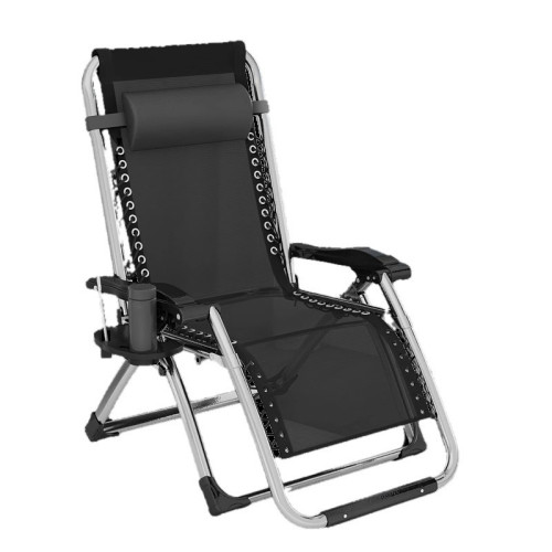 躺椅折曡金屬兩用辦公室午睡床家用陽台休閒懶人可坐可躺睡靠座椅 躺椅折曡金屬兩用辦公室午睡床家用陽台休閒懶人可坐可躺睡靠座椅