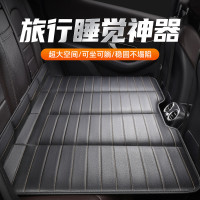 車用旅行床加厚汽車後座可攜式免充氣轎車SUV後排睡墊折曡床