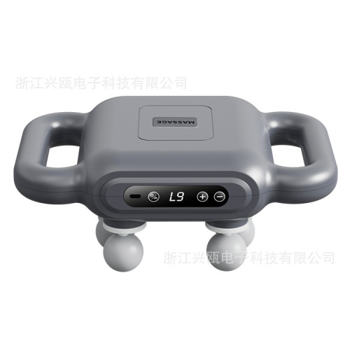 8頭液晶筋膜槍熱敷按摩器深層擊打全身肌肉放松腰背部按摩儀 8頭液晶筋膜槍熱敷按摩器深層擊打全身肌肉放松腰背部按摩儀