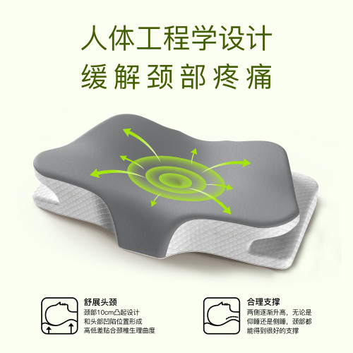 新款蝶形記憶枕功能枕 護頸異形枕高低蝶形枕 高枕不塌記憶棉枕頭 新款蝶形記憶枕功能枕 護頸異形枕高低蝶形枕 高枕不塌記憶棉枕頭