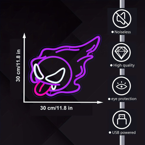 led霓虹燈款鬼火萬聖節霓虹燈字母燈輪廓燈led裝飾燈廣告 led霓虹燈款鬼火萬聖節霓虹燈字母燈輪廓燈led裝飾燈廣告