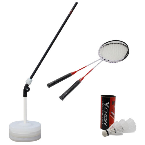 JR羽毛球訓練支架單人練習架單打迴彈羽毛球輔助器材室內練習神器 JR羽毛球訓練支架單人練習架單打迴彈羽毛球輔助器材室內練習神器