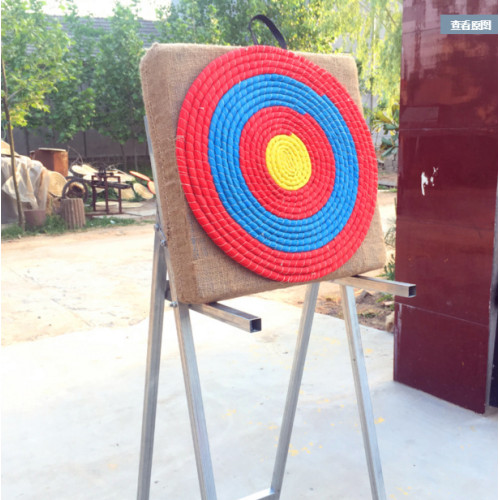 JR多規格草編箭靶道具仿古代草靶箭靶 靶架弓箭射擊靶子草編製品