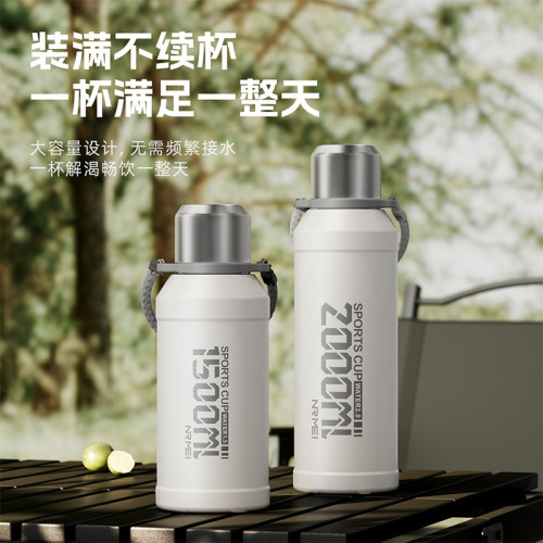 保溫杯大容量男款2024新款戶外運動可攜式超大號水壺男士冬季燜茶壺 保溫杯大容量男款2024新款戶外運動可攜式超大號水壺男士冬季燜茶壺