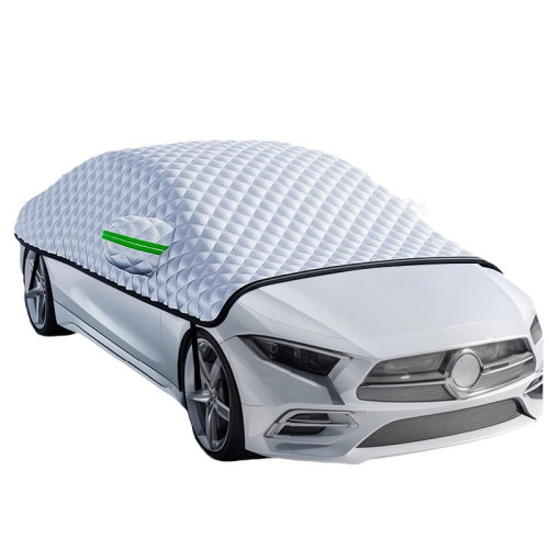 汽車遮雪擋前擋風玻璃防霜防凍罩冬天季通用車窗用加厚半身車衣套 汽車遮雪擋前擋風玻璃防霜防凍罩冬天季通用車窗用加厚半身車衣套