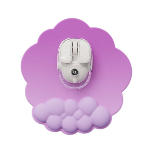 前行者雲朵護腕滑鼠墊鍵盤手托矽膠護手腕女生高顔值辦公墊子