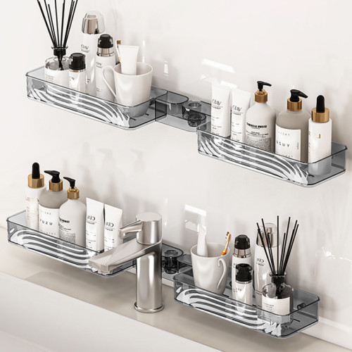 吸盤浴室置物架免打孔衛生間厠所洗手間洗漱台牆上水龍頭壁掛收納 吸盤浴室置物架免打孔衛生間厠所洗手間洗漱台牆上水龍頭壁掛收納