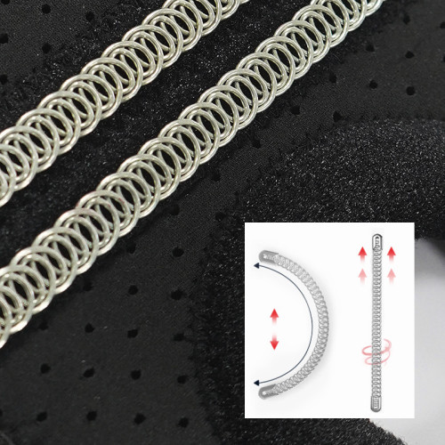 彈簧支撐型護膝加壓透氣彈力減震籃球跑步健身登山羽毛球運動護膝 彈簧支撐型護膝加壓透氣彈力減震籃球跑步健身登山羽毛球運動護膝