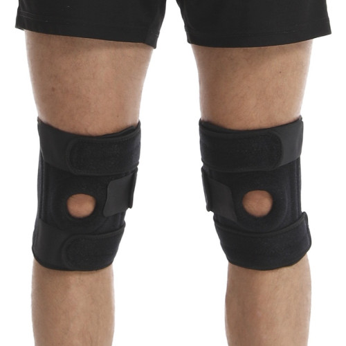 彈簧支撐型護膝加壓透氣彈力減震籃球跑步健身登山羽毛球運動護膝 彈簧支撐型護膝加壓透氣彈力減震籃球跑步健身登山羽毛球運動護膝