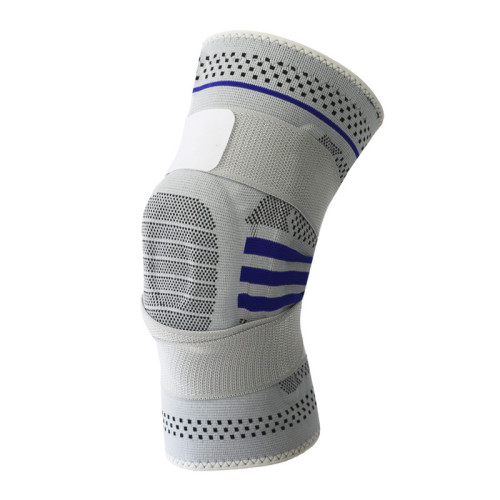 纏繞型加壓護膝矽膠彈簧尼龍護膝運動籃球跑步騎行羽毛球膝蓋護具 纏繞型加壓護膝矽膠彈簧尼龍護膝運動籃球跑步騎行羽毛球膝蓋護具