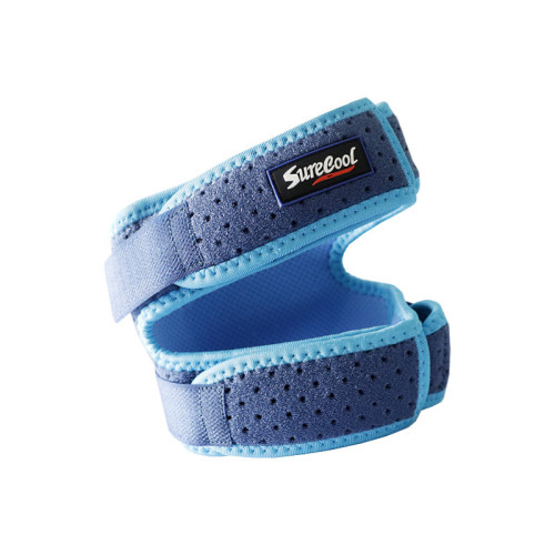 雙層防震運動矽膠髕骨帶籃球膝力帶羽毛球健身跑步護具關節加壓帶 雙層防震運動矽膠髕骨帶籃球膝力帶羽毛球健身跑步護具關節加壓帶