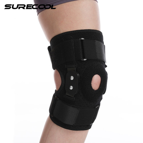 雙鋼板支撐護膝強化護髕骨矽膠防滑綁帶籃球跑步半月板固定阻力器 雙鋼板支撐護膝強化護髕骨矽膠防滑綁帶籃球跑步半月板固定阻力器