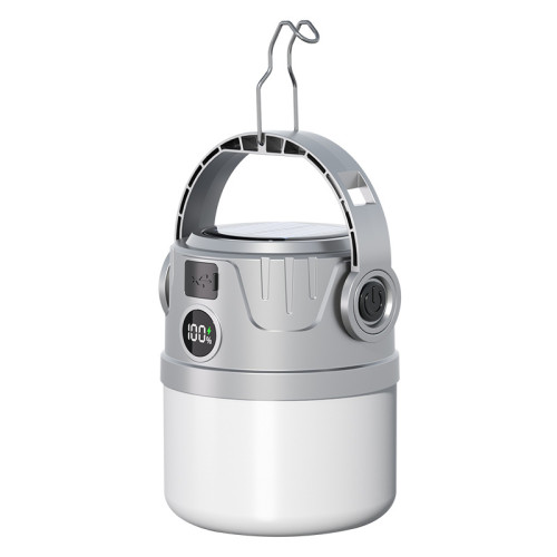 露營燈太陽能可充電超長續航擺攤應急燈野營移動充電式照明燈 露營燈太陽能可充電超長續航擺攤應急燈野營移動充電式照明燈