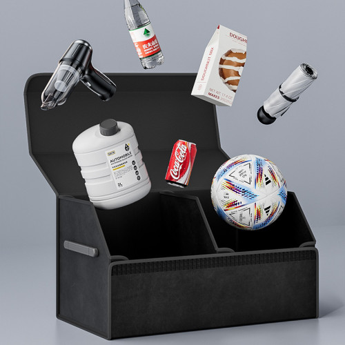 汽車後備箱收納箱收納盒車用儲物箱車內裝飾用品大全實用整理置物 汽車後備箱收納箱收納盒車用儲物箱車內裝飾用品大全實用整理置物