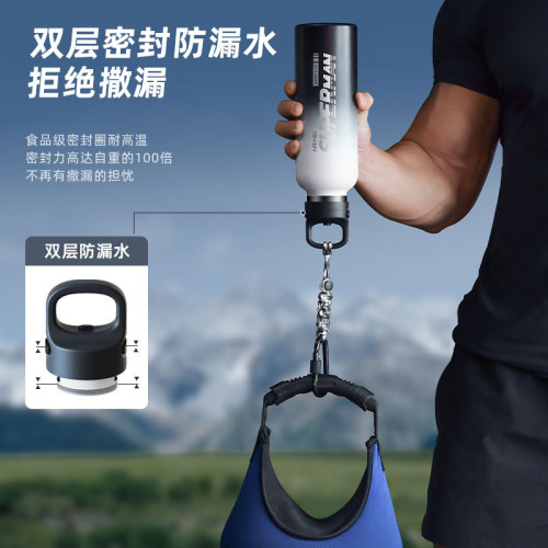 保溫杯大容量運動水杯男女新款車用316無螺紋保冷杯單手開蓋杯子 保溫杯大容量運動水杯男女新款車用316無螺紋保冷杯單手開蓋杯子