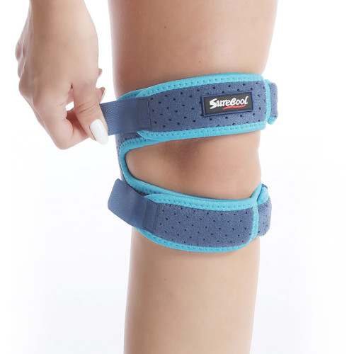 雙向加壓髕骨帶膝蓋關節保護套半月板護膝跑步登山透氣籃球健身護 雙向加壓髕骨帶膝蓋關節保護套半月板護膝跑步登山透氣籃球健身護