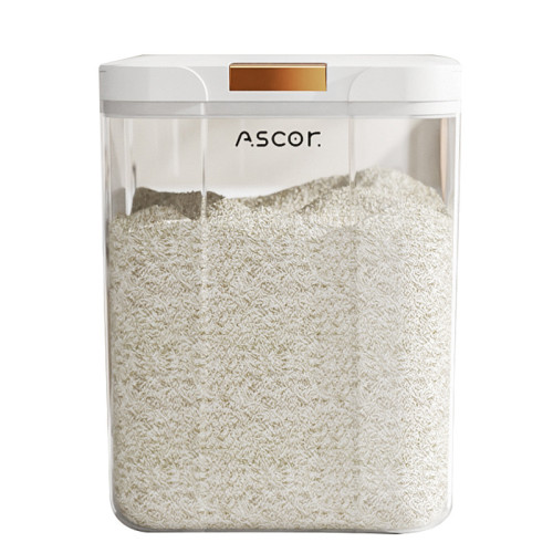 裝米桶食品級家用防蟲防潮密封20斤高級米面存儲容器米缸箱儲物罐 裝米桶食品級家用防蟲防潮密封20斤高級米面存儲容器米缸箱儲物罐